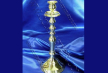 Chandelier laiton dor� - 1 branche