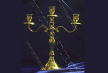 Chandelier laiton dor� - 3 branches