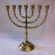 Chandelier laiton dor� - 9 branches