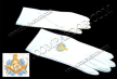 Gants brod�s ciel �querre/compas 