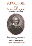 L'APOLOGIE DES FRANCS-MA�ONS (Johann August Starck)