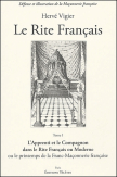 Le Rite Français - Tome 1