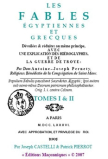 LES FABLES ÉGYPTIENNES ET GRECQUES TOME I & II DOM PERNETY (Dom Antoine–Joseph Pernety 1776)