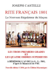 RITE FRAN�AIS 1801 - Le Nouveau R�gulateur de Ma�on (Joseph CASTELLI)